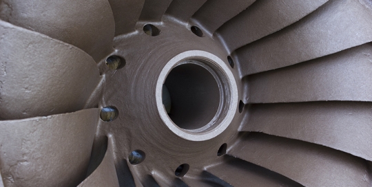 turbine from a hydroelectric plant portfolio
